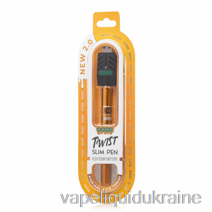Vape Ukraine Ooze Slim Twist Pen 2.0 Flex Temp Battery Juicy Orange